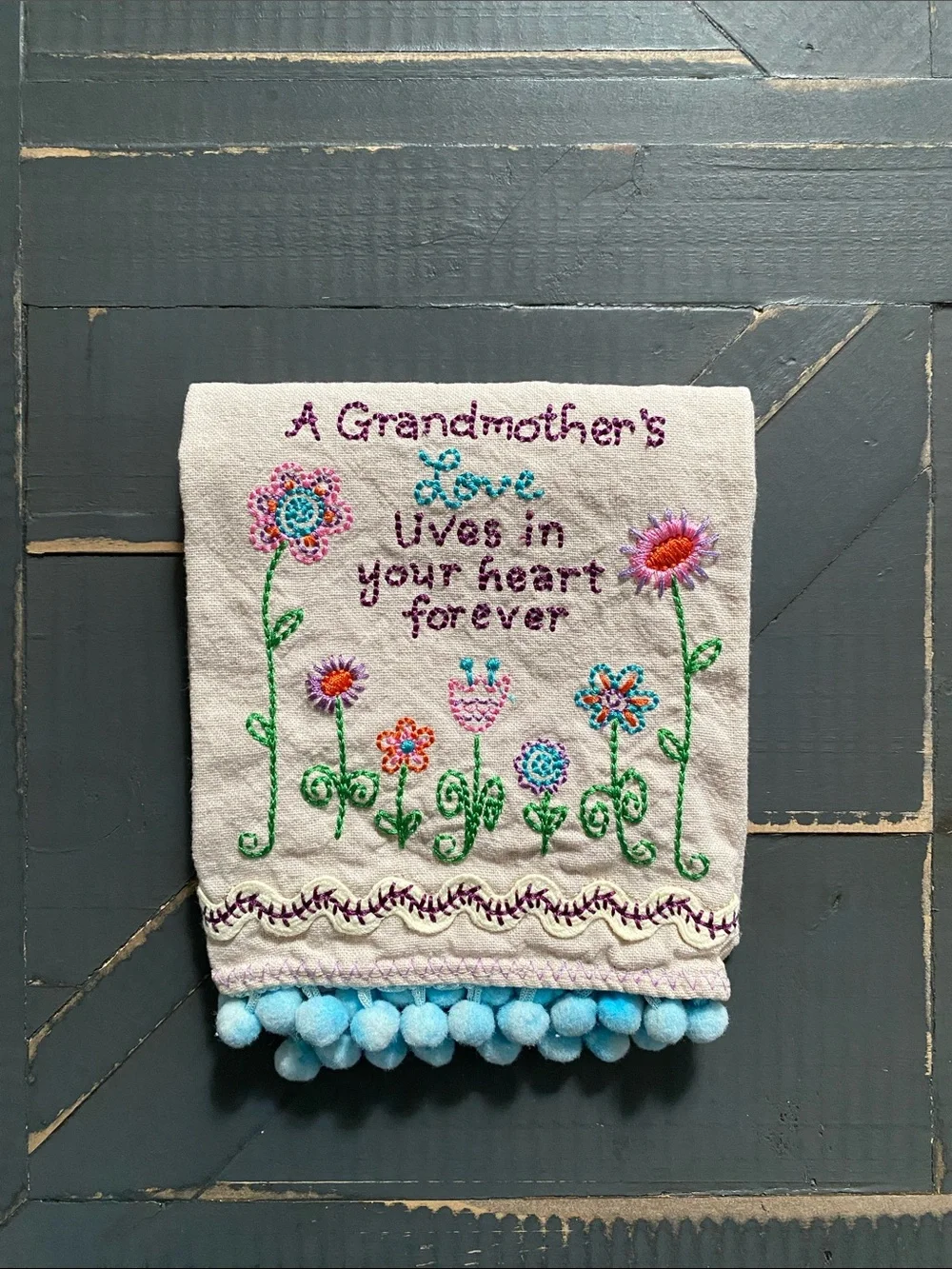 🌸Natural Life🌸Embroidered Kitchen Towel